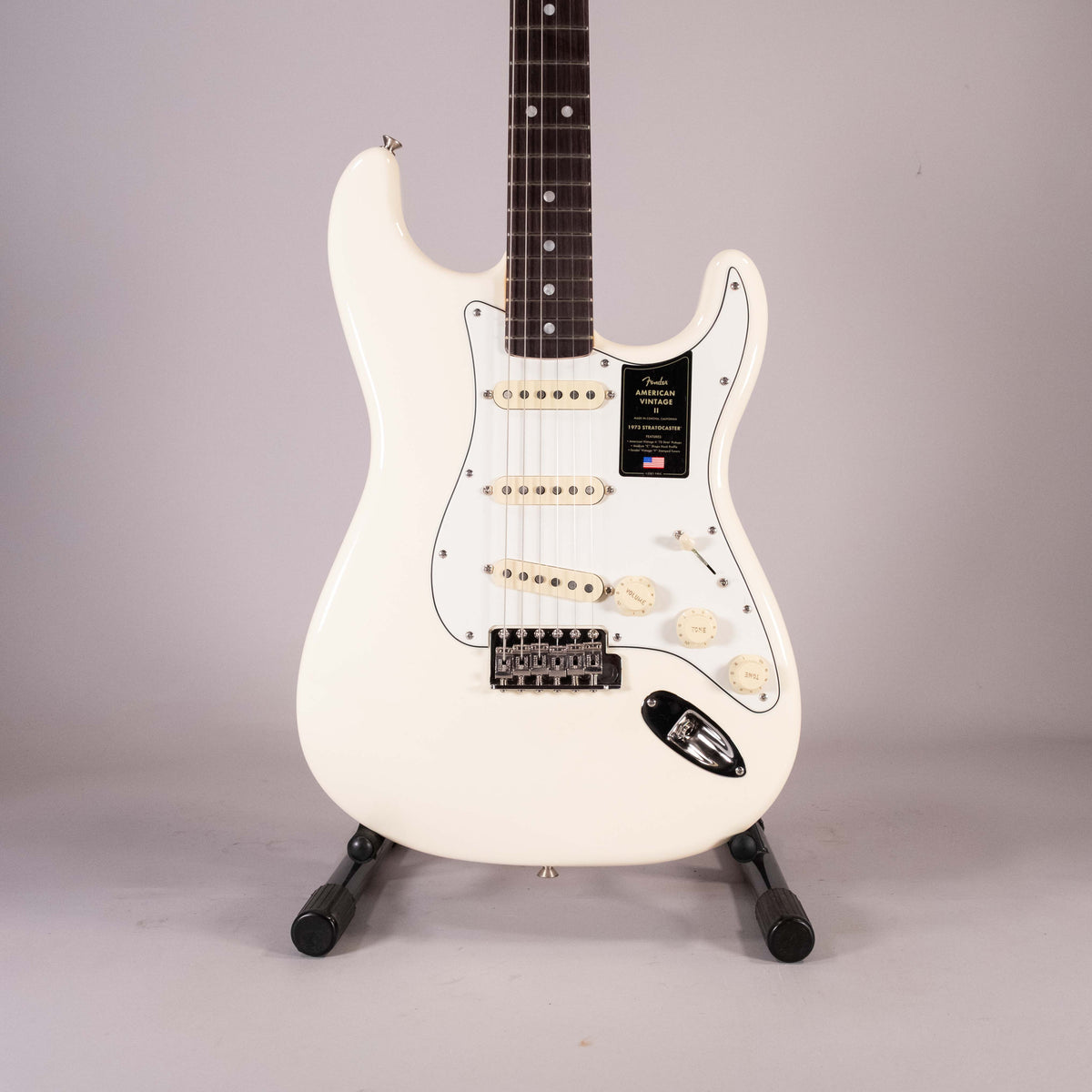 Fender American Vintage II 1973 Stratocaster Olympic White