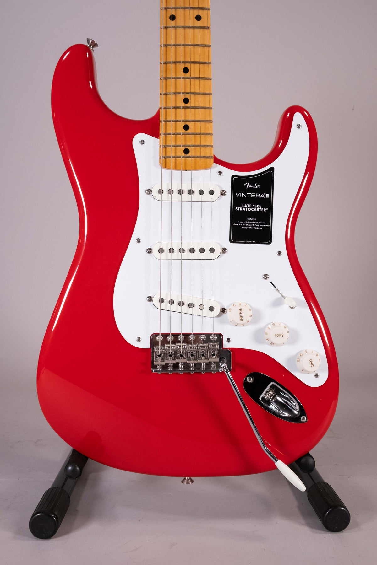 Fender Vintera III Late 50 Stratocaster Mn Dakota Red