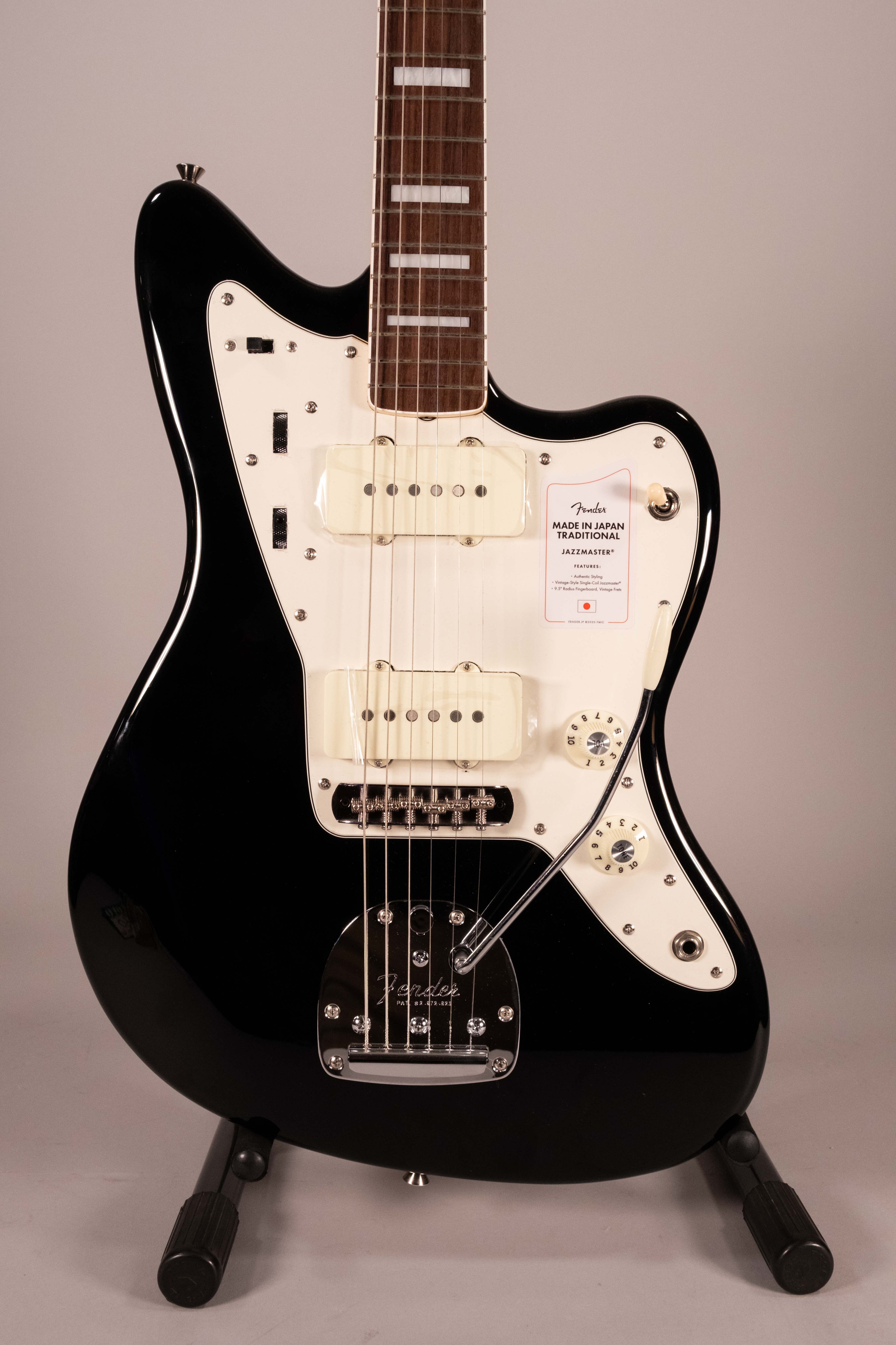 Fender Made in Japan Traditional Late 60s Jazzmaster Rosewood Fingerboard Black