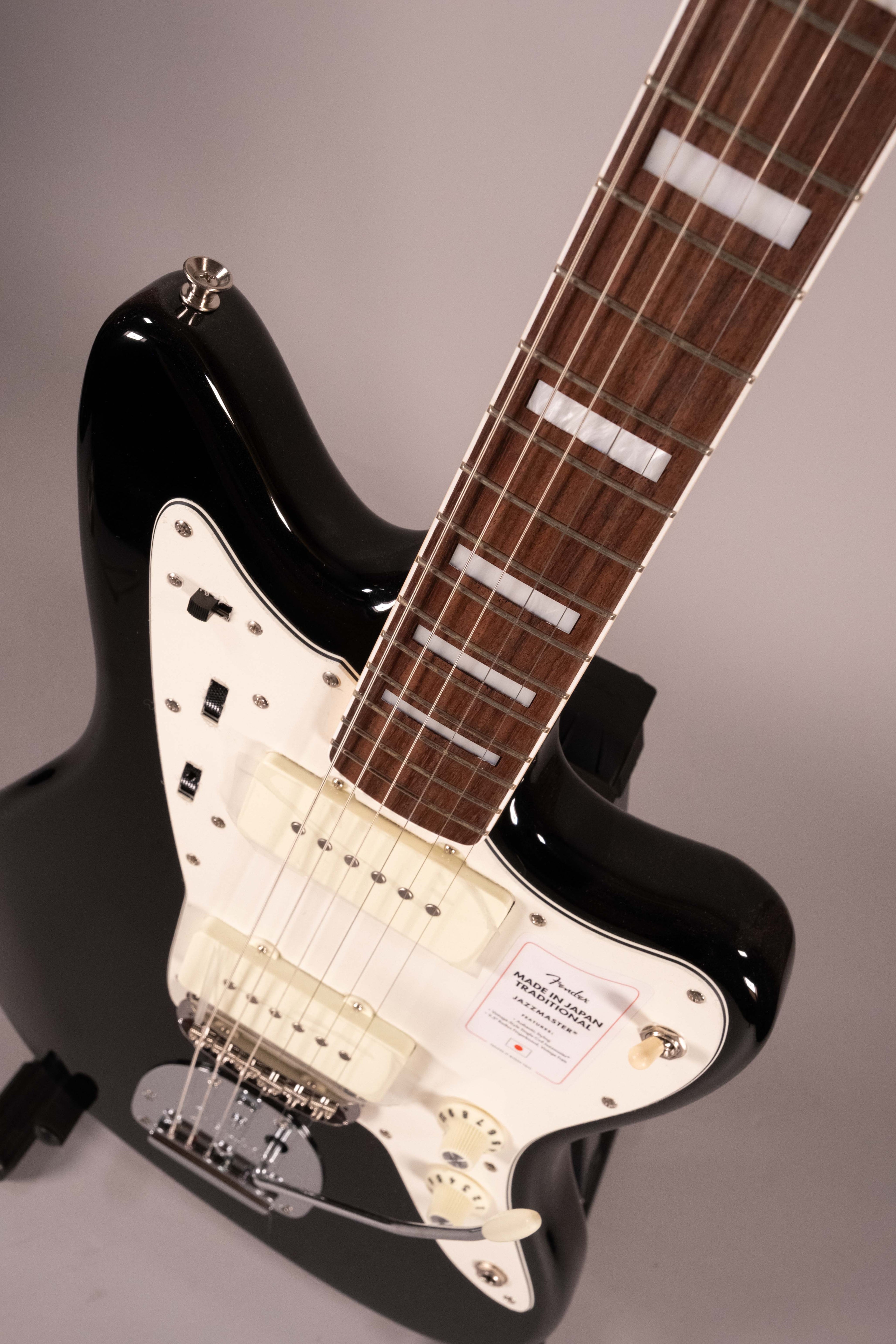Fender Made in Japan Traditional Late 60s Jazzmaster Rosewood Fingerboard Black