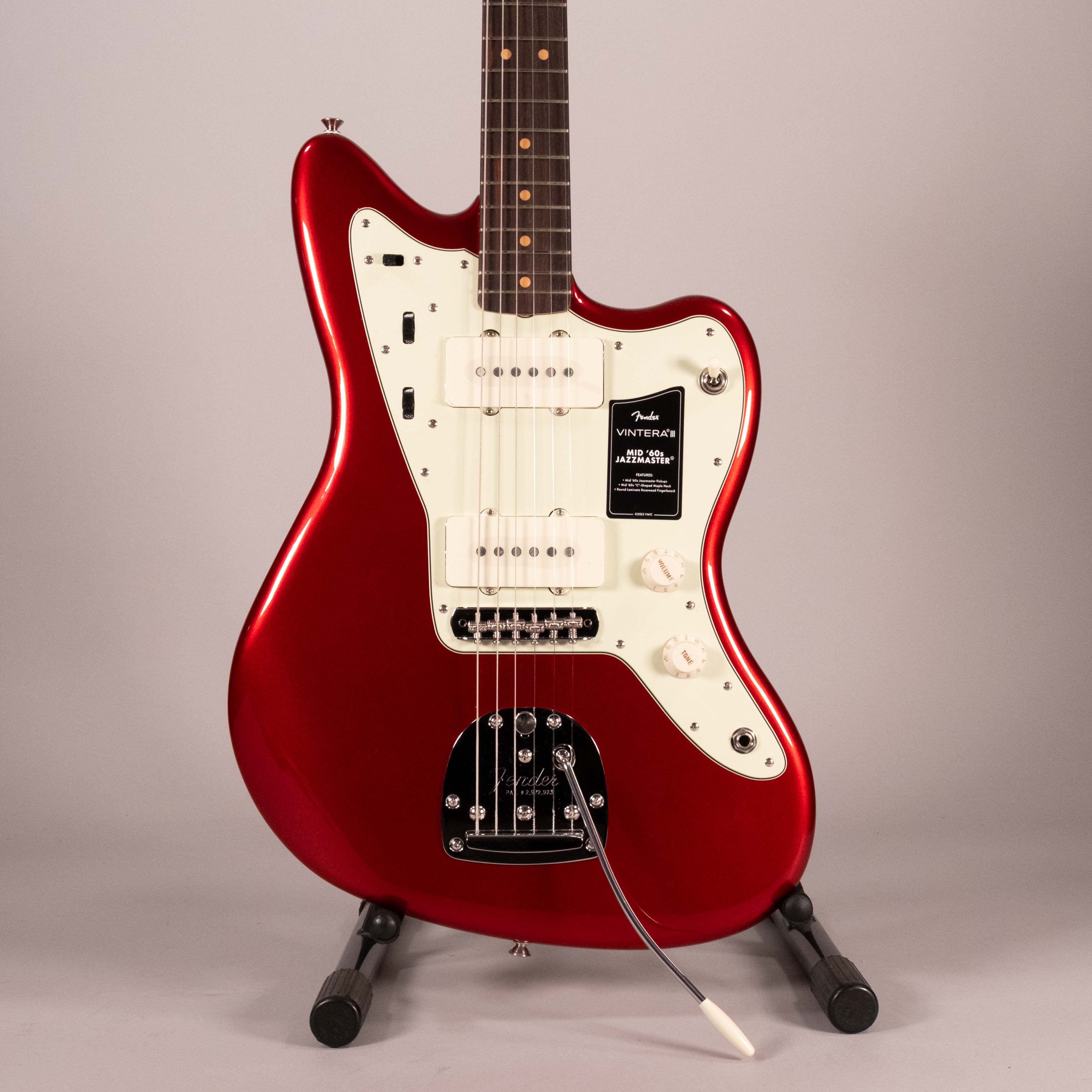 Fender Vintera III Mid 60 JazzMaster Rw Candy Apple Red