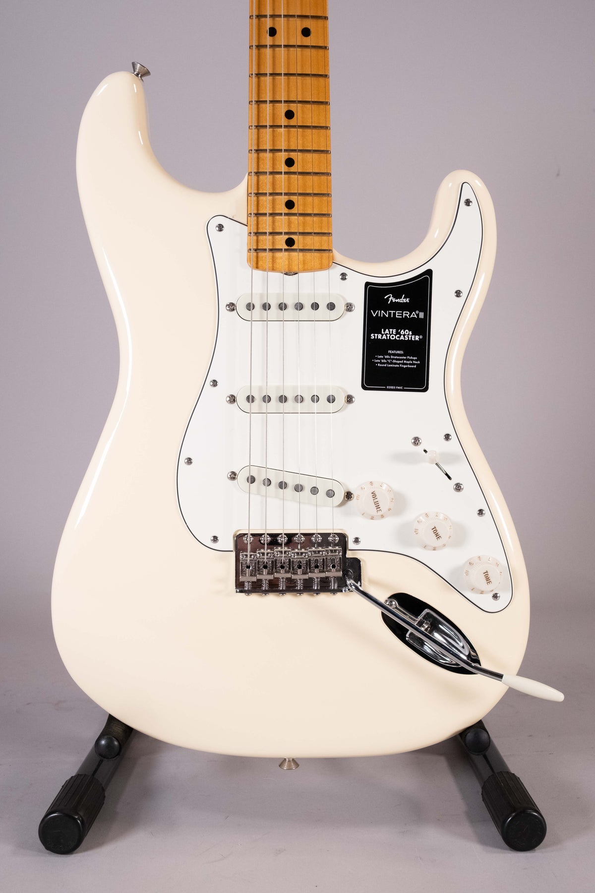 Fender Vintera III Late 60 Stratocaster Mn Olympic White