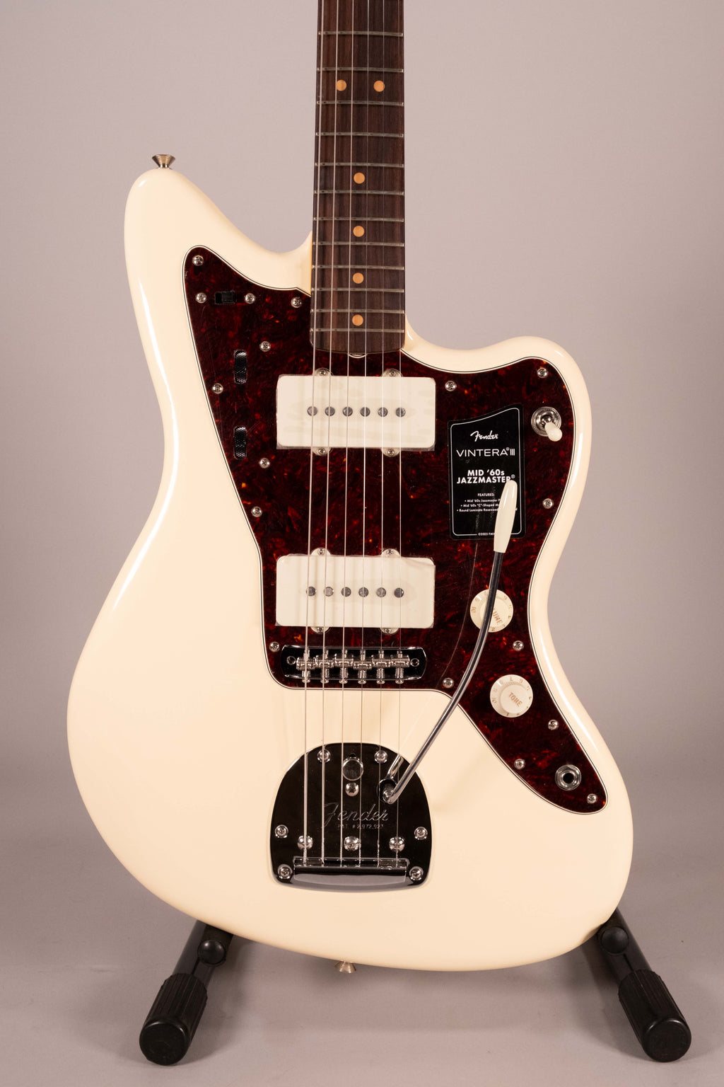 Fender Vintera III Mid 60s Jaguar RW Olympic White