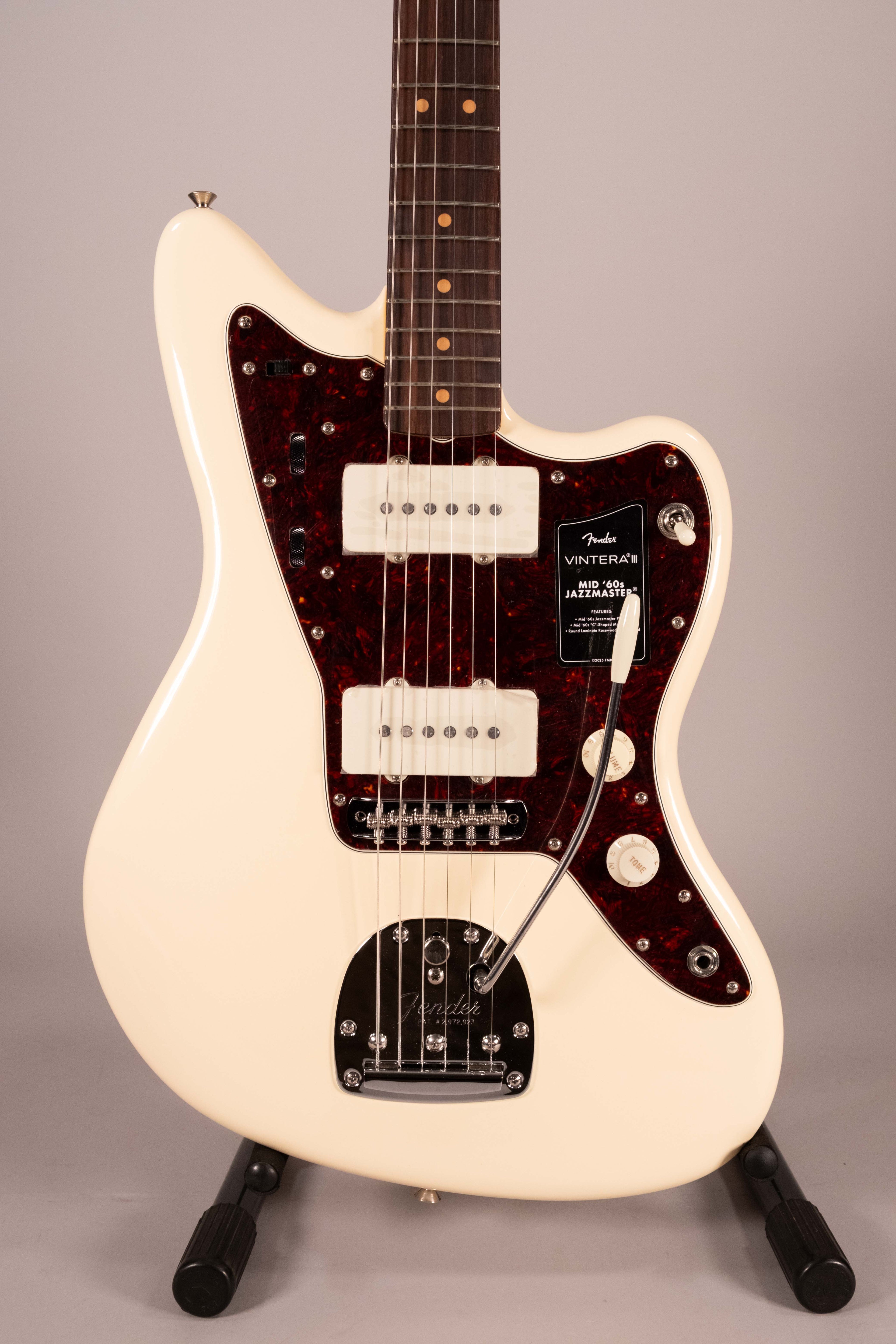 Fender Vintera III Mid 60s Jaguar RW Olympic White