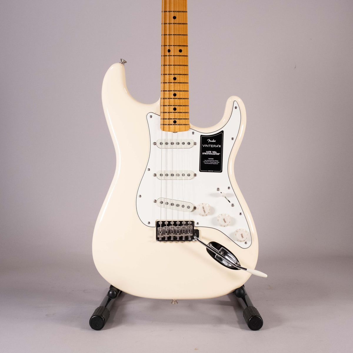Fender Vintera III Late 60 Stratocaster Mn Olympic White
