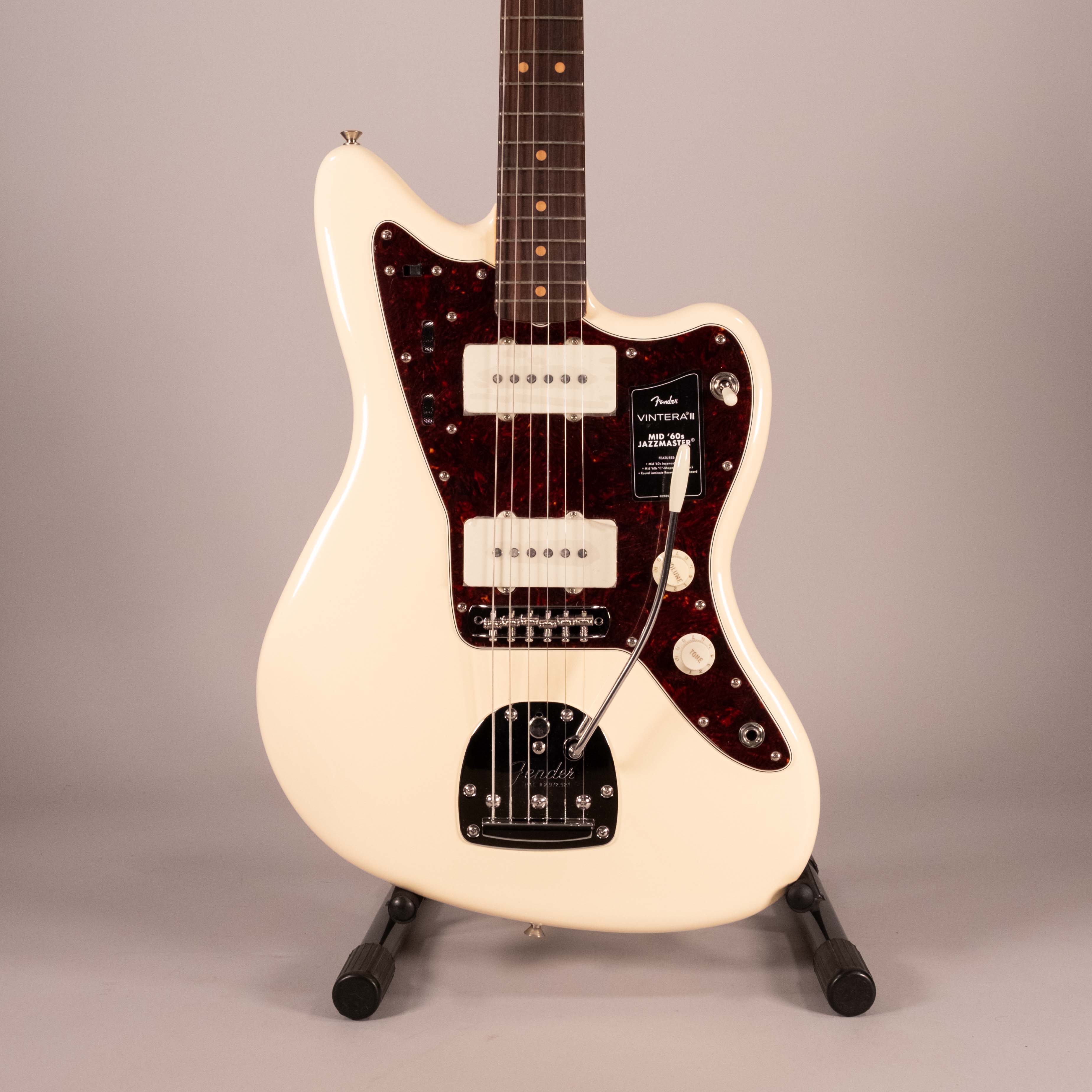 Fender Vintera III Mid 60s Jaguar RW Olympic White