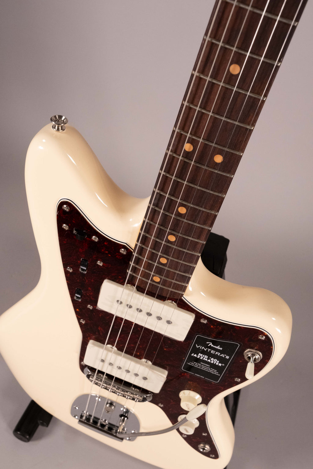 Fender Vintera III Mid 60s Jaguar RW Olympic White