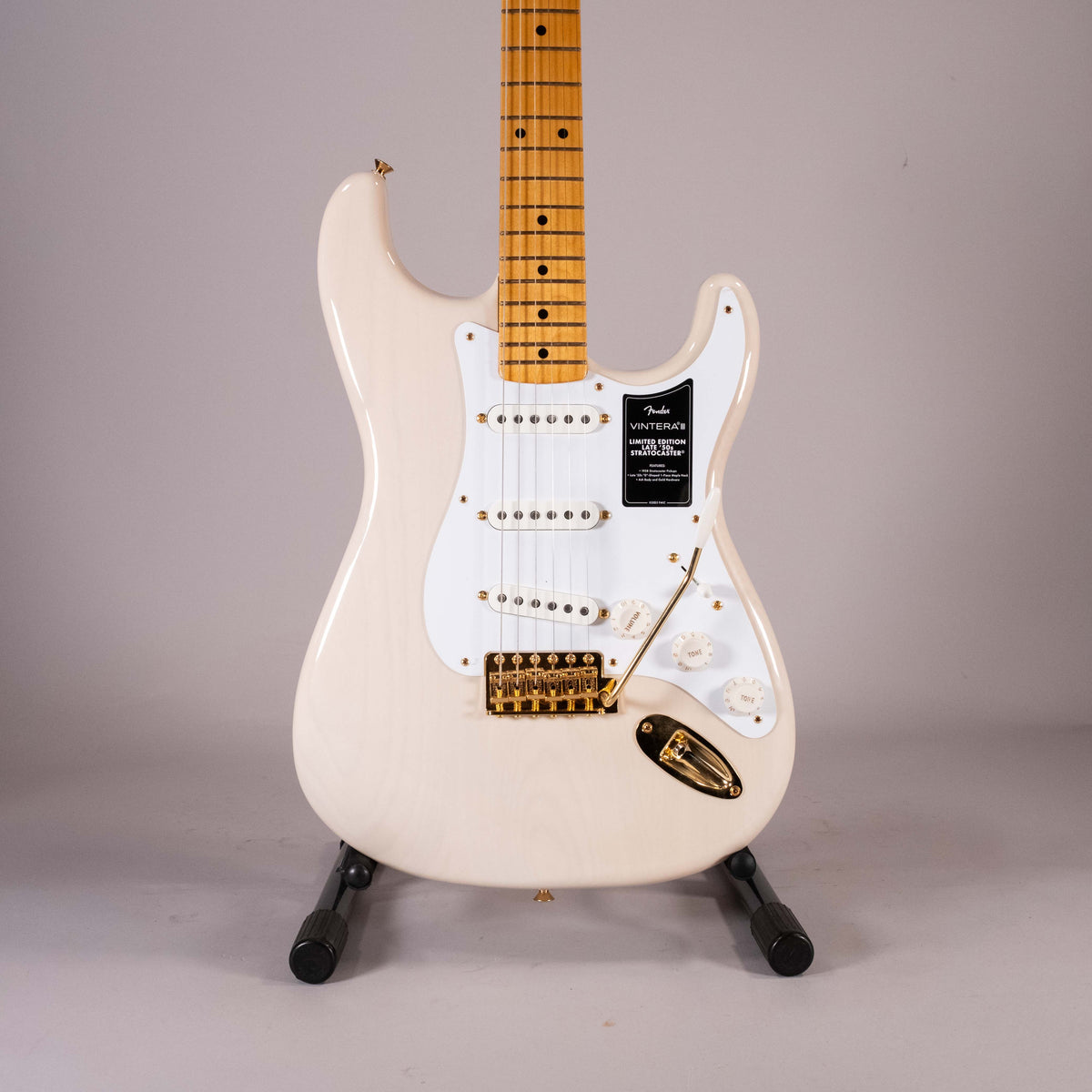 Fender Limited Edition Vintera III Late 50 Stratocaster Mn White Blonde
