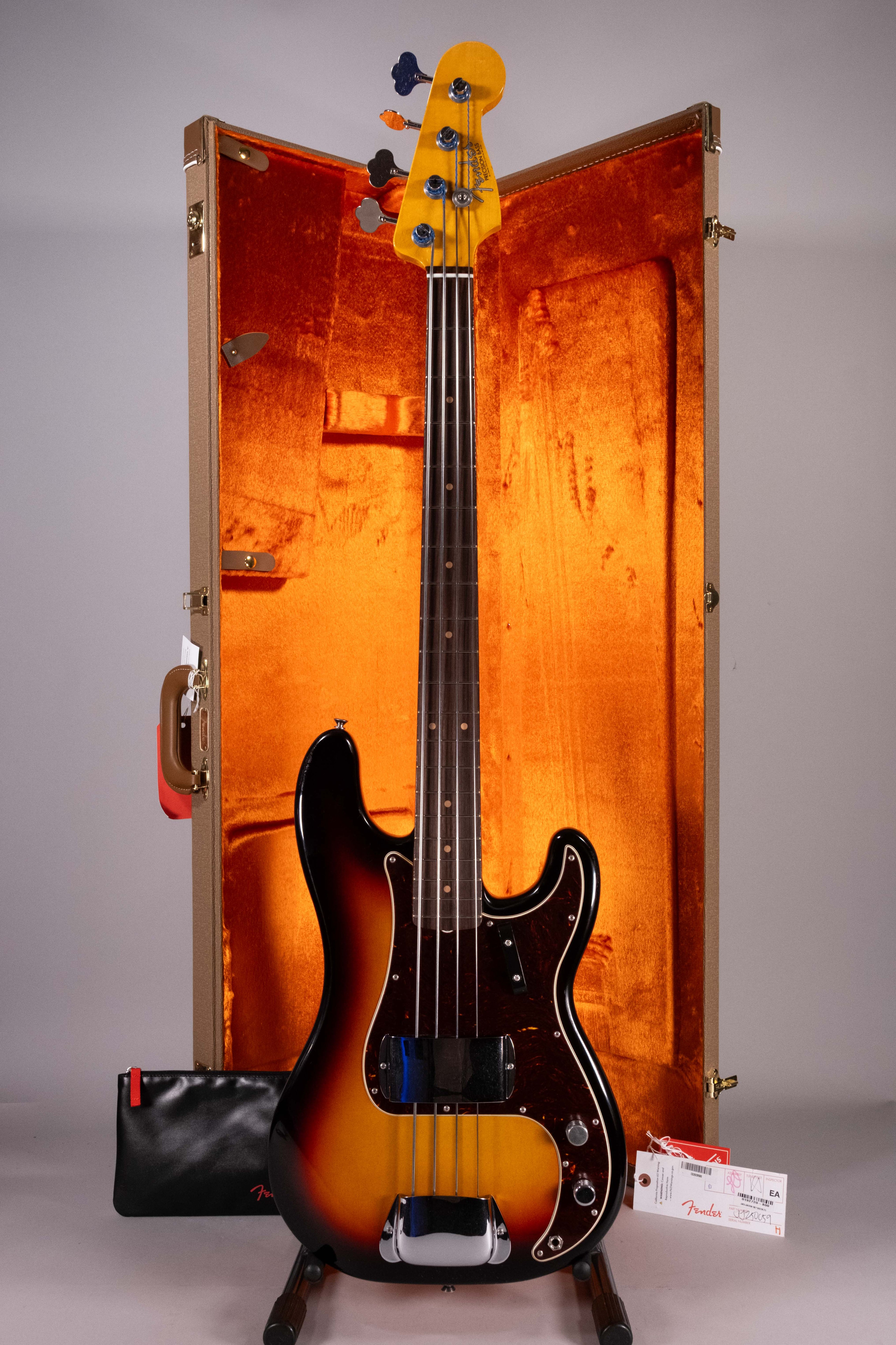 Fender James Jamerson 1962 Precision Bass Rw 3-Tone Sunburst