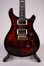 Prs Custom 24 Pattern Thin 10-Top Fire Smokeburst