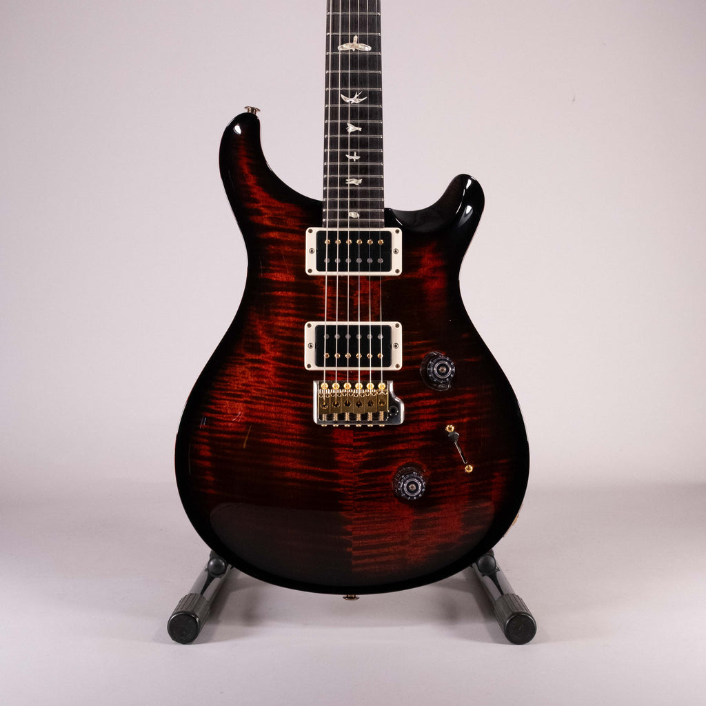 Prs Custom 24 Pattern Thin 10-Top Fire Smokeburst