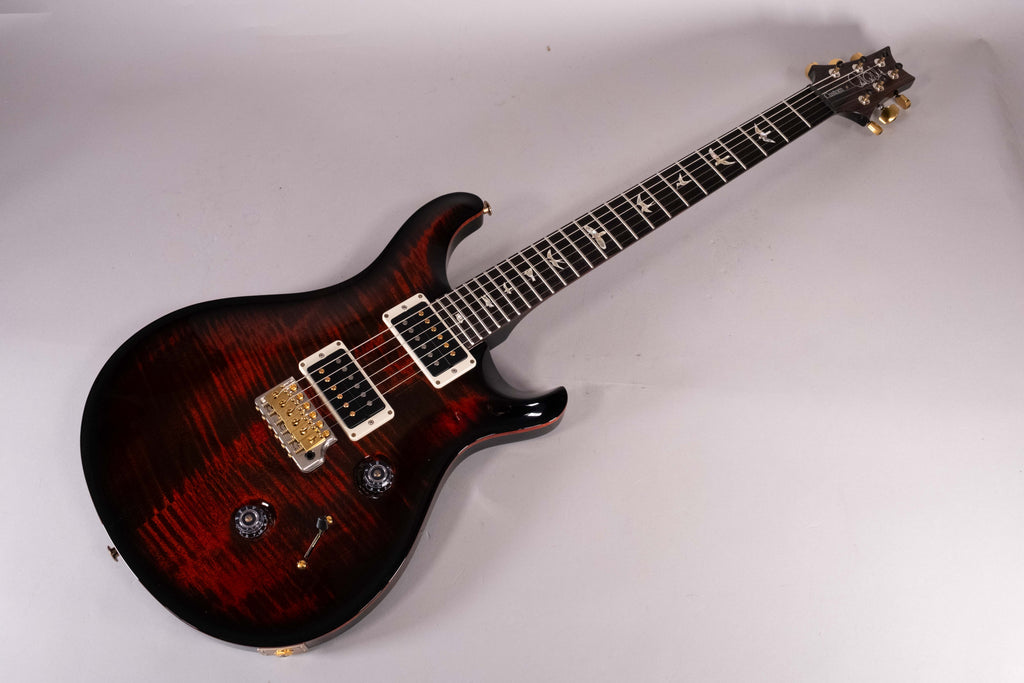 Prs Custom 24 Pattern Thin 10-Top Fire Smokeburst