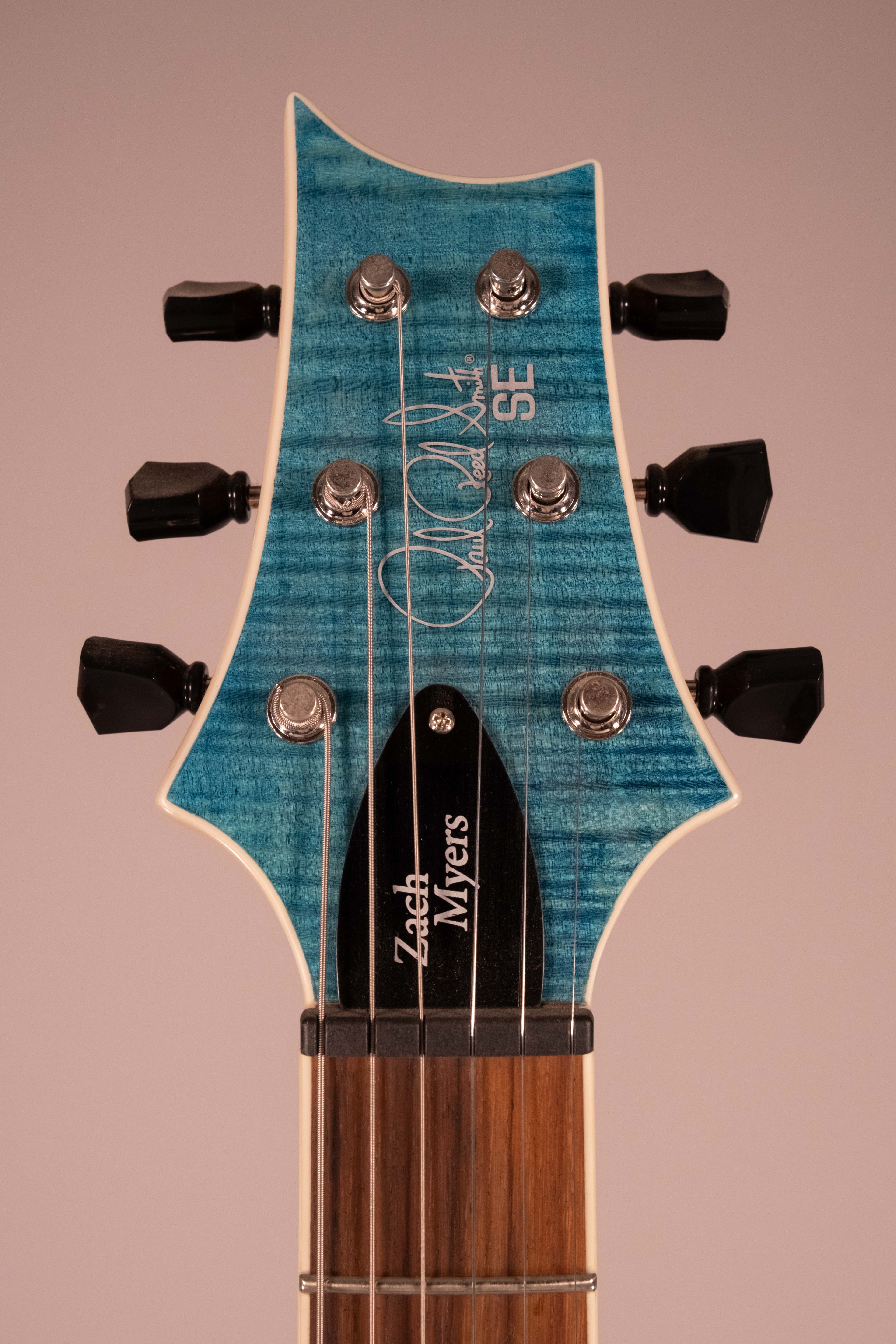 Prs SE Zach Myers Violin Top Myers Blue 2023