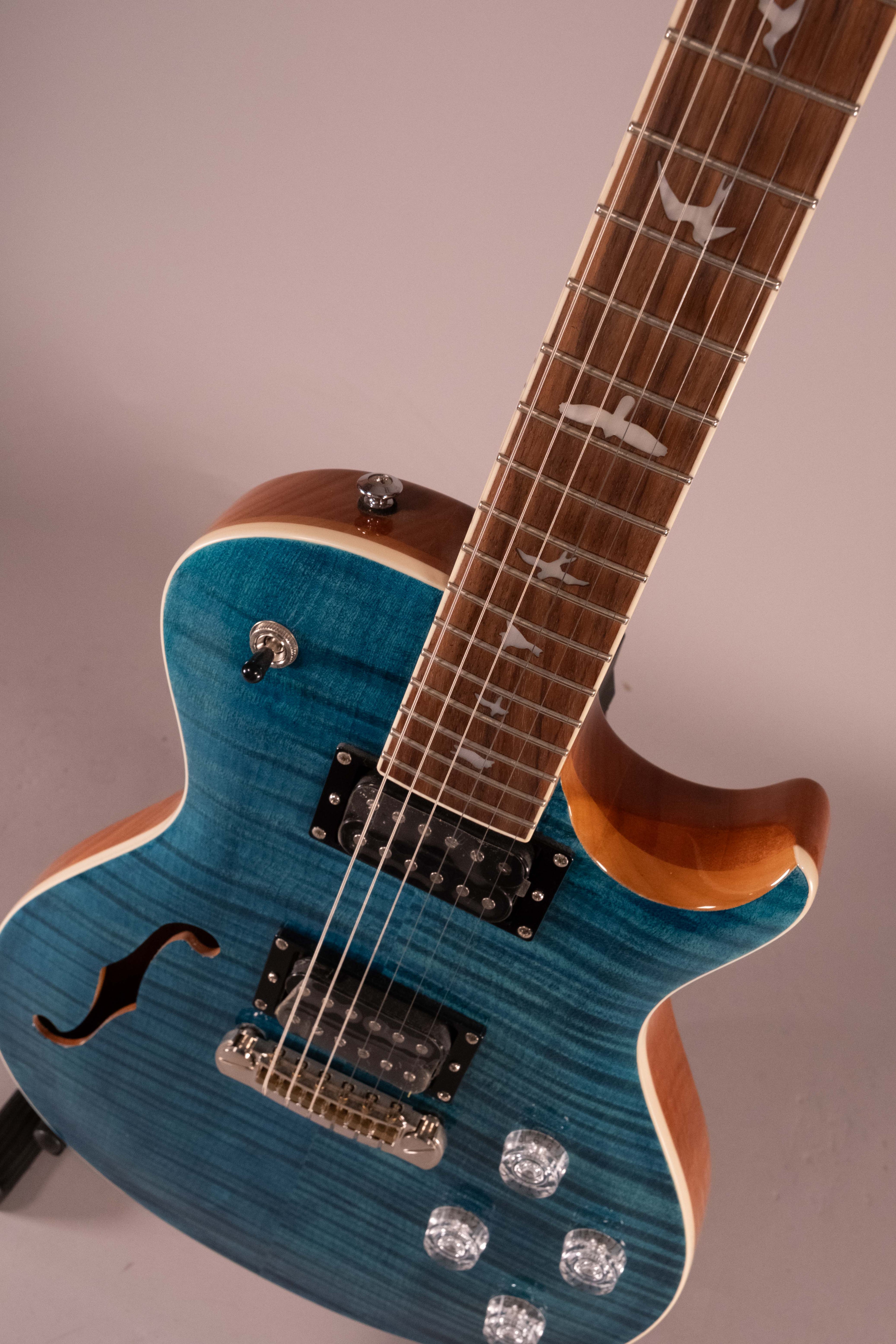 Prs SE Zach Myers Violin Top Myers Blue 2023