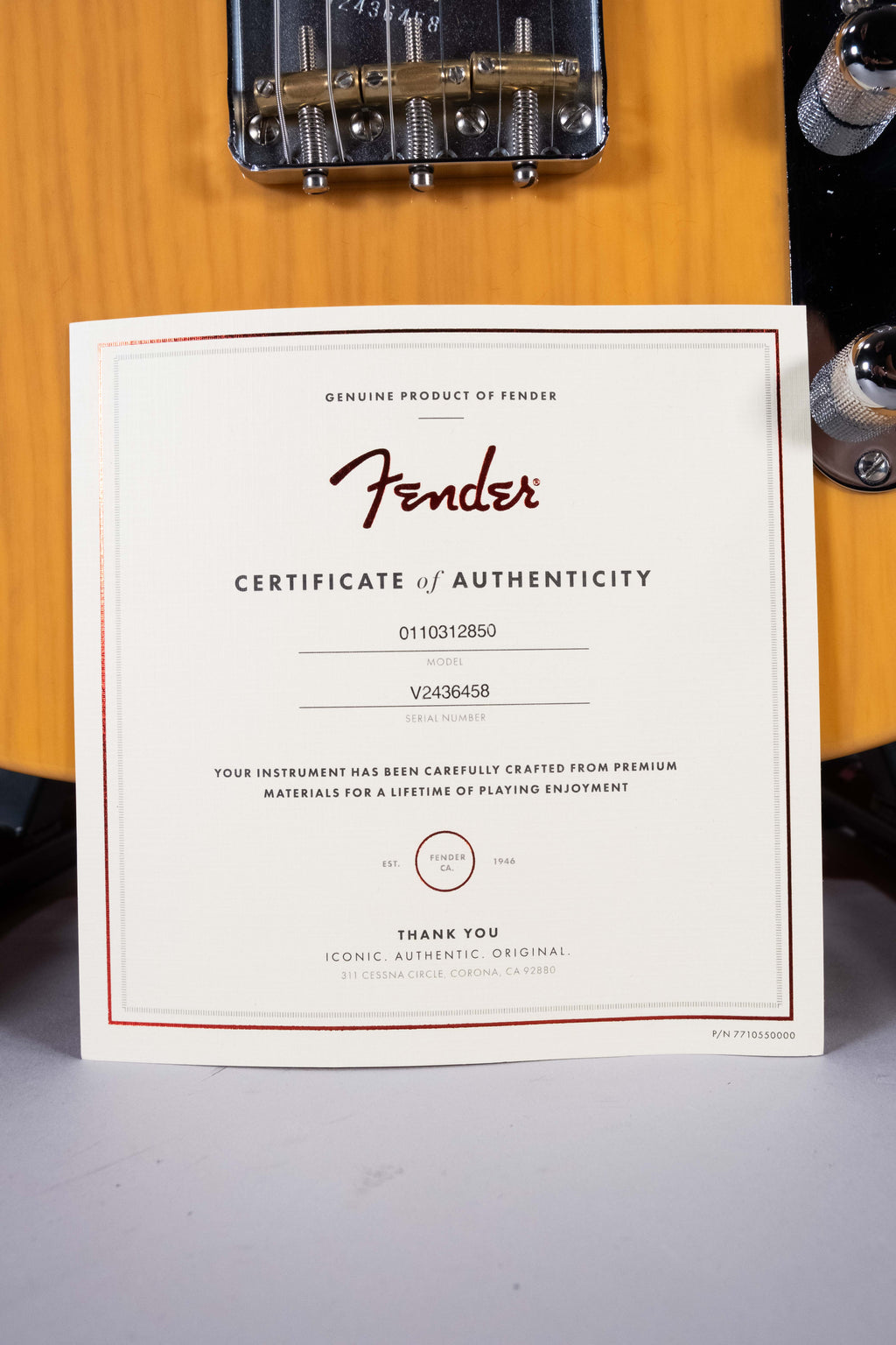 FENDER TELECASTER 51 AM VINTAGE USATA