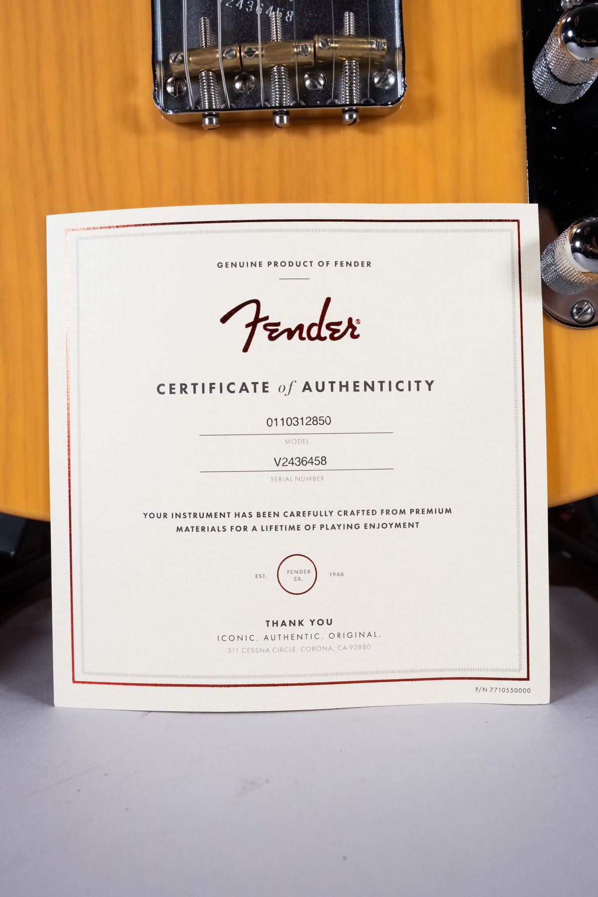FENDER TELECASTER 51 AM VINTAGE USATA