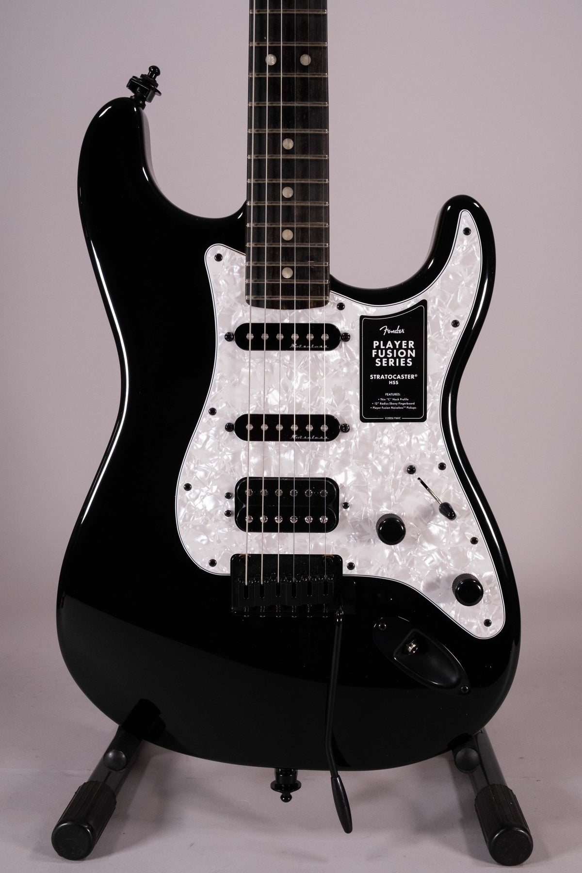 Fender Limited Edition Player Fusion Stratocaster HSS Black