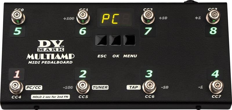 Dv Mark Multiamp Midi Pedalboard