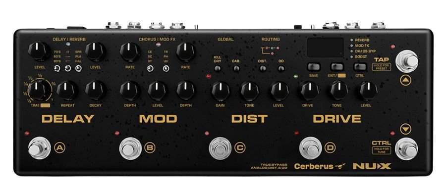Nux Cerberus Pedaliera Multieffetto