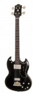 Epiphone EB-3 Bass 2 Pickup Ebony Chrome Hardware Basso Elettrico