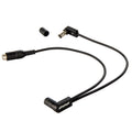 EBS DC-2-90 - Flat DC Power Split Cable 1-2