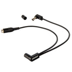 EBS DC-2-90 - Flat DC Power Split Cable 1-2