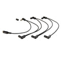 EBS DC-6-90 - Flat DC Power Split Cable 1-6