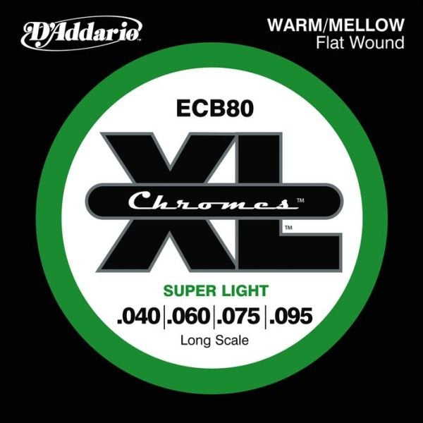 D'Addario Ecb80 Per Basso 40-95 Long