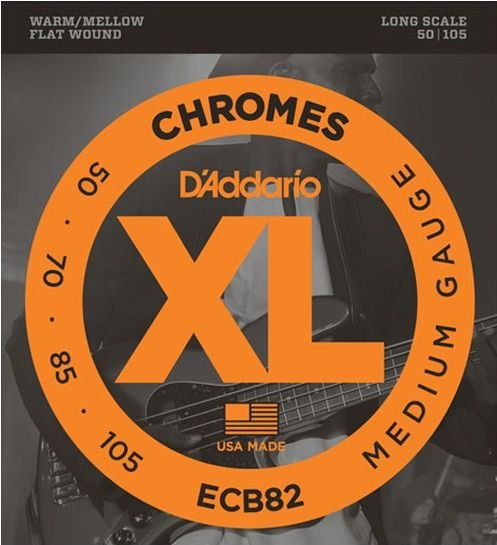 D'Addario Ecb82 Per Basso 050-105 Long Scale