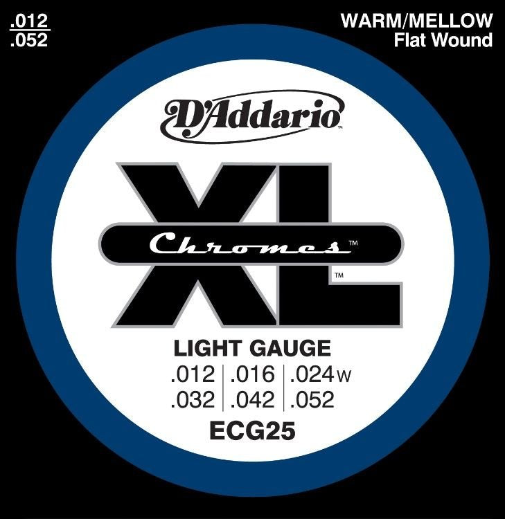 D'Addario ECG25 Reg. Light .012-.052
