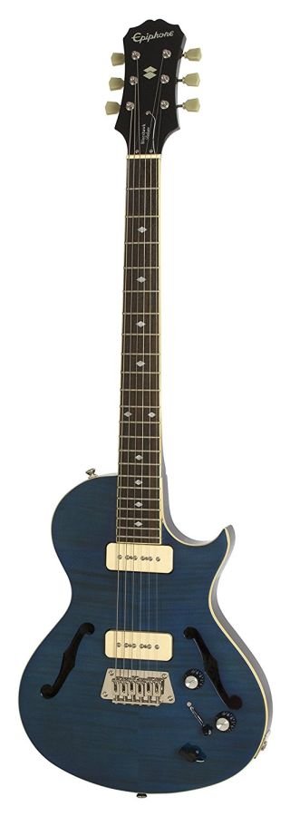 Epiphone Blueshawk Deluxe Midnight Sapphire Chitarra Elettrica