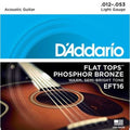 D'Addario Eft16 Flat Top Light 12-53
