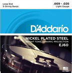 D'Addario EJ60 Banjo Set