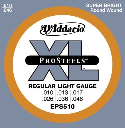 D'Addario Eps 510  Muta Regular Light 010-46
