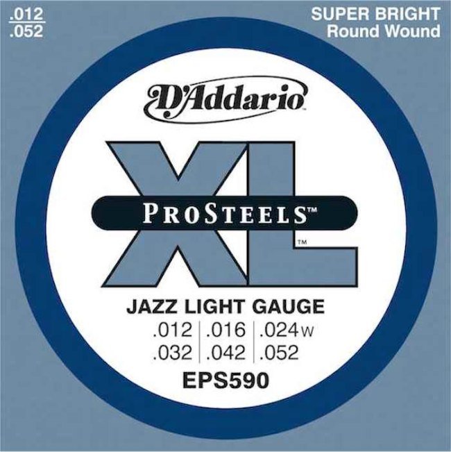 D'Addario EPS590 Jazz Light 12-52
