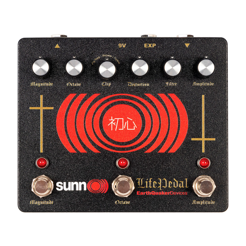 EarthQuaker Devices Life Pedal V3 Distortion and Boost with Octave