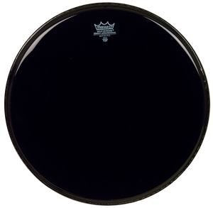Remo Pelle Ambassador Ebony 14 Nera per tom e rullante