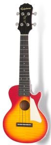 Epiphone Les Paul Acoustic Electric Ukulele Vintage Sunburst