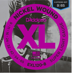 D'Addario Exl 120-8 Muta X 009-065 8C