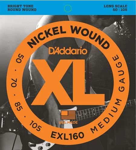 D'Addario Exl160 Long Scale 50-105