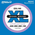 D'Addario Exl190 Long 40-100