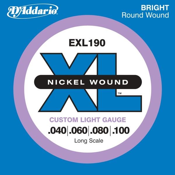 D'Addario Exl190 Long 40-100