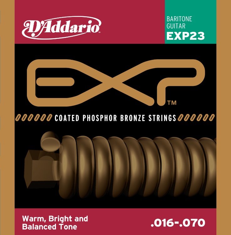 D'Addario Exp23 Coated Barit.016-.070