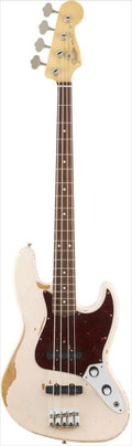 Fender Mexico Road Worn Artist Series Flea Jazz Bass Shell Pink