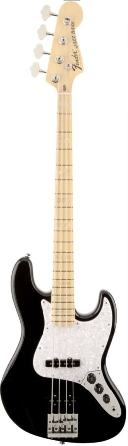 Fender Jazz Bass Us Geddy Lee Maple Neck Black