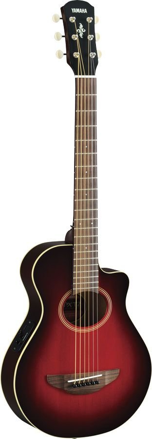 Yamaha Apxt2Drb Chitarra Acustica Elettrificata 3/4 Dark Red Burst