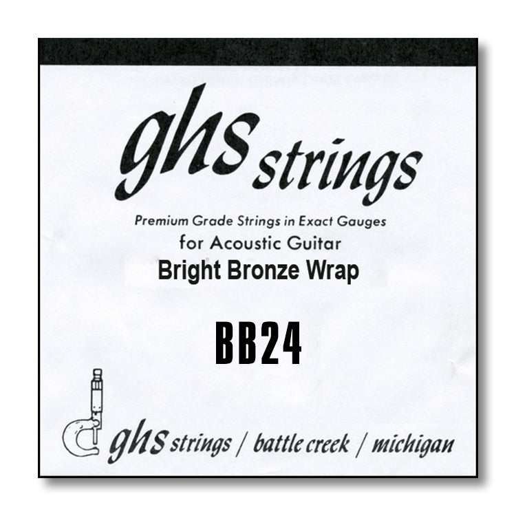Ghs Singola acustica Bright Bronze 024