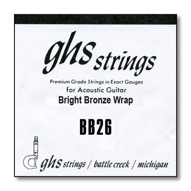 Ghs Singola acustica Bright Bronze 026
