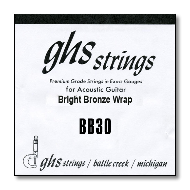 Ghs Singola acustica Bright Bronze 030