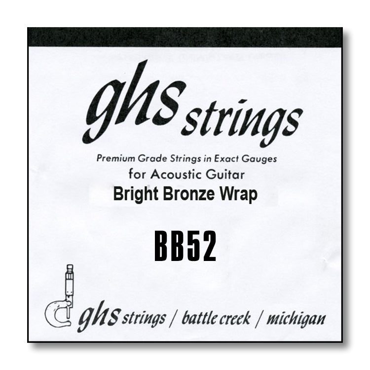 Ghs Singola acustica Bright Bronze 052